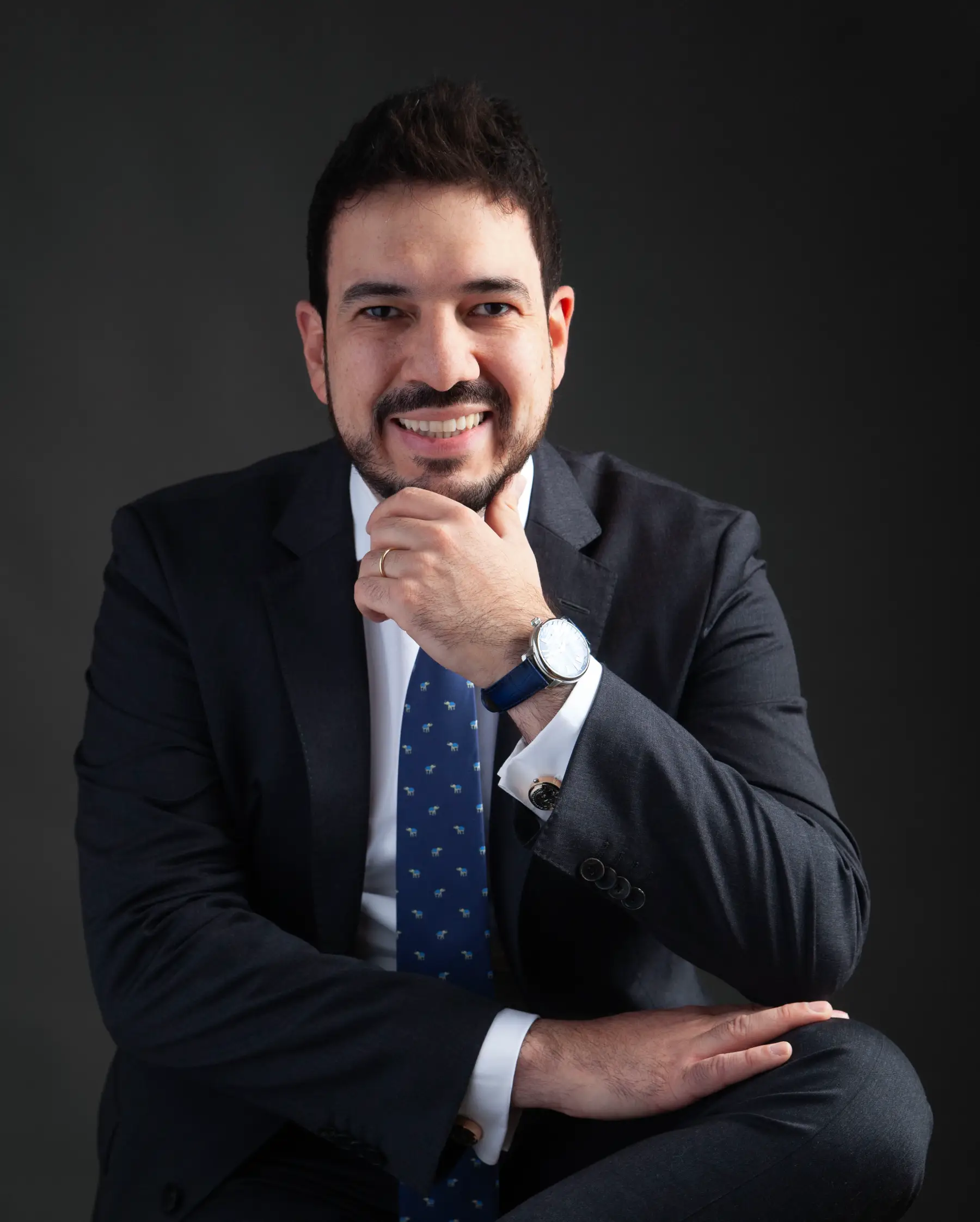 Retrato completo del Dr. Jorge Duque
